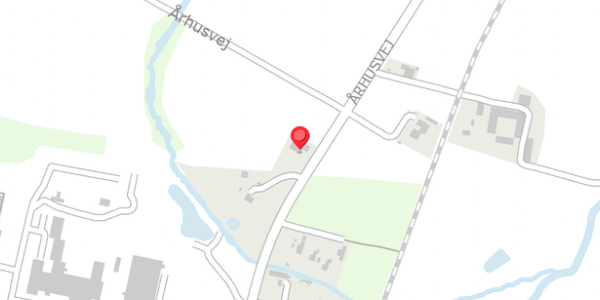 Trafikstøjkort på Århusvej 107, . , 8300 Odder