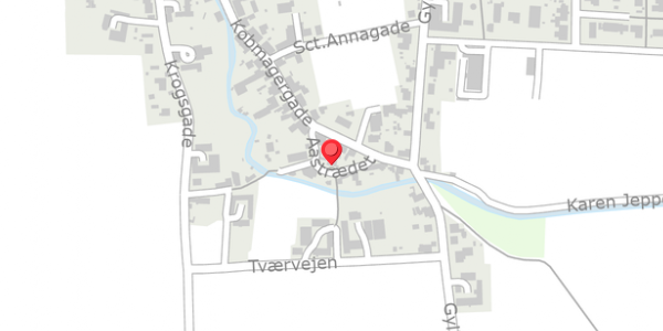 Trafikstøjkort på Aastrædet 1, 8300 Odder