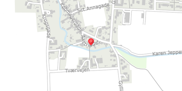 Trafikstøjkort på Aastrædet 10, 8300 Odder