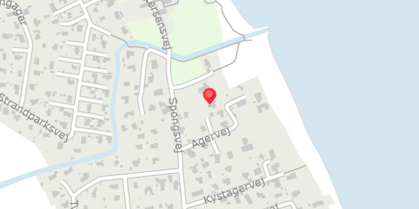 Trafikstøjkort på Agervej 7, 8300 Odder