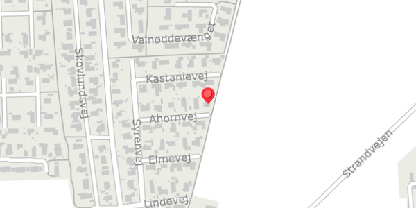 Trafikstøjkort på Ahornvej 9, 8300 Odder