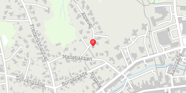 Trafikstøjkort på Alpevej 4, 8300 Odder