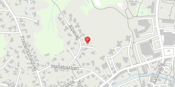 Trafikstøjkort på Alpevej 8, 8300 Odder