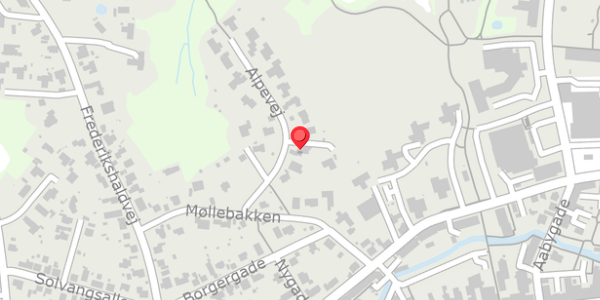 Trafikstøjkort på Alpevej 8A, 8300 Odder