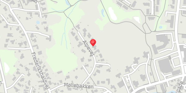 Trafikstøjkort på Alpevej 14, 8300 Odder