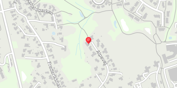 Trafikstøjkort på Alpevej 15, 8300 Odder