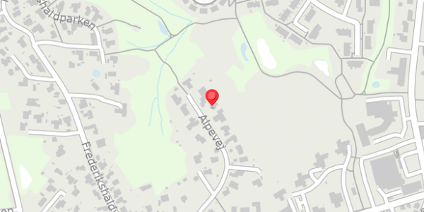 Trafikstøjkort på Alpevej 18, 8300 Odder