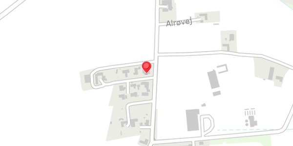Trafikstøjkort på Alrøvej 10, . , 8300 Odder