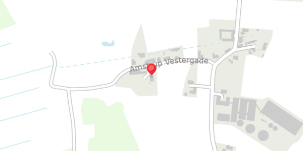 Trafikstøjkort på Amstrup Vestergade 19, 8300 Odder