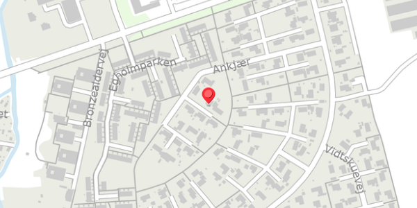 Trafikstøjkort på Ankjær 323, 8300 Odder
