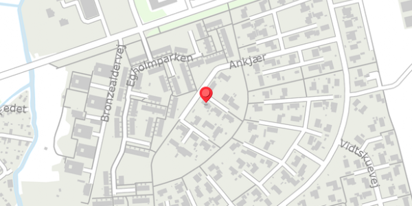 Trafikstøjkort på Ankjær 331, 8300 Odder