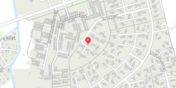 Trafikstøjkort på Ankjær 333, 8300 Odder