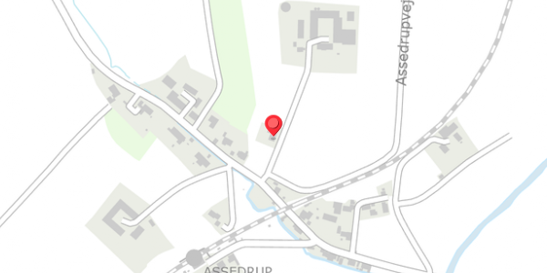 Trafikstøjkort på Assedrupvej 21, 8300 Odder