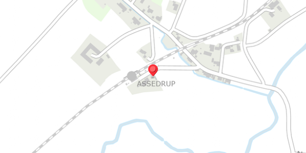 Trafikstøjkort på Assedrupvej 24, 8300 Odder