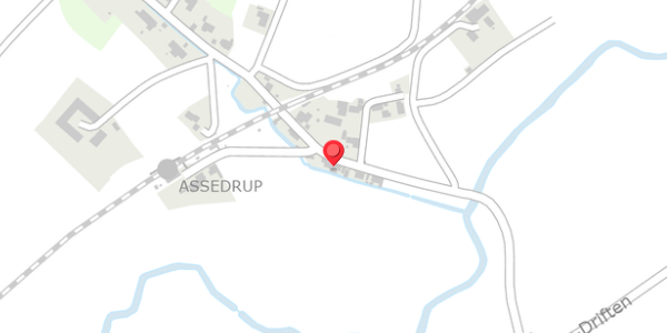 Trafikstøjkort på Assedrupvej 26, 8300 Odder