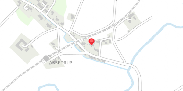 Trafikstøjkort på Assedrupvej 33, 8300 Odder