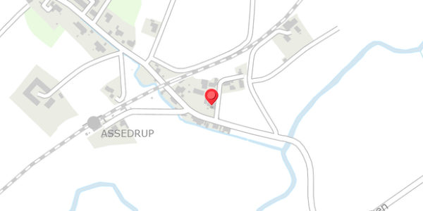 Trafikstøjkort på Assedrupvej 35, 8300 Odder