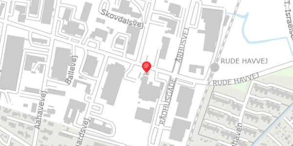 Trafikstøjkort på Ballevej 1, 8300 Odder