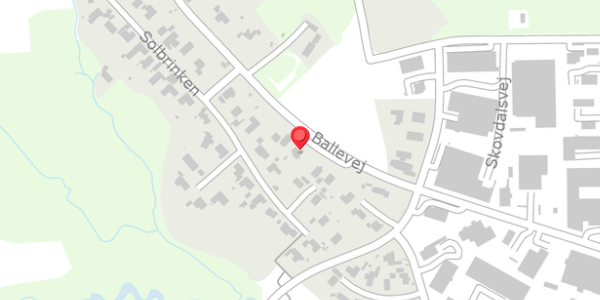 Trafikstøjkort på Ballevej 67, 8300 Odder