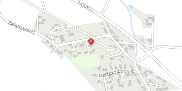 Trafikstøjkort på Balshavevej 75, . , 8300 Odder