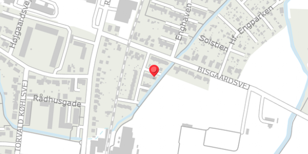 Trafikstøjkort på Bisgaardsparken 5, . , 8300 Odder