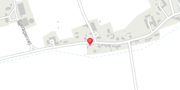 Trafikstøjkort på Bjeragervej 48, 8300 Odder
