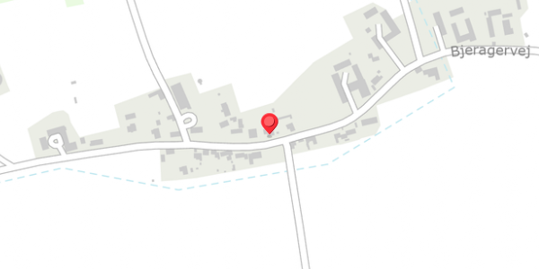 Trafikstøjkort på Bjeragervej 59, 8300 Odder