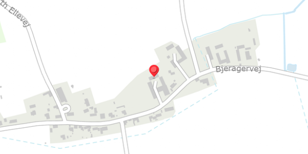 Trafikstøjkort på Bjeragervej 65, 8300 Odder