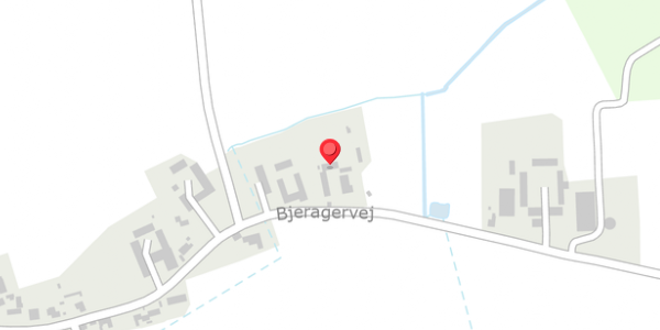 Trafikstøjkort på Bjeragervej 77, 8300 Odder