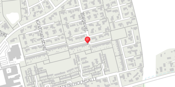 Trafikstøjkort på Blegevej 38, 8300 Odder