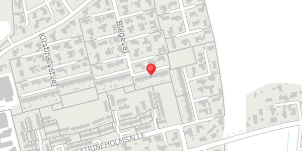 Trafikstøjkort på Blegevej 59, 8300 Odder
