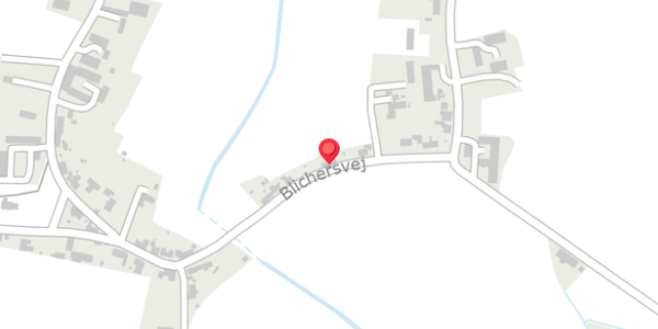 Trafikstøjkort på Blichersvej 10, 8300 Odder