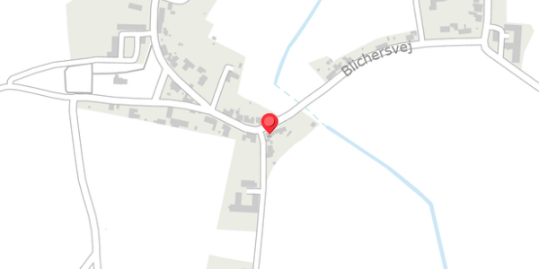 Trafikstøjkort på Blichersvej 19, 8300 Odder