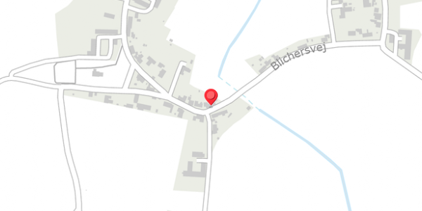 Trafikstøjkort på Blichersvej 20, 8300 Odder