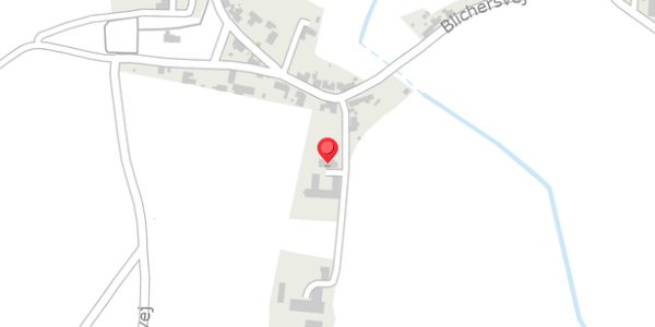 Trafikstøjkort på Blichersvej 25, 8300 Odder