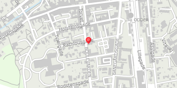 Trafikstøjkort på Boulevarden 5, 8300 Odder