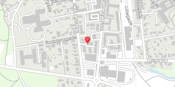 Trafikstøjkort på Boulevarden 17A, 8300 Odder