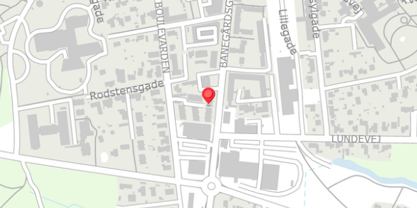 Trafikstøjkort på Boulevarden 19D, 8300 Odder