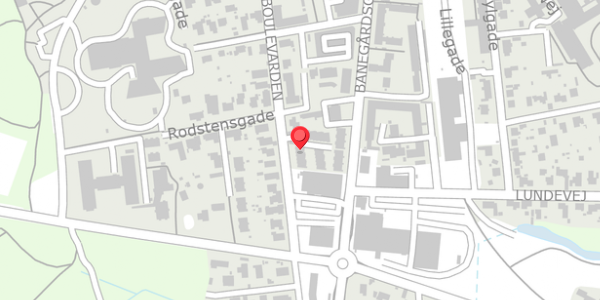 Trafikstøjkort på Boulevarden 21C, 8300 Odder