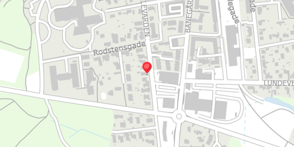 Trafikstøjkort på Boulevarden 26, 8300 Odder