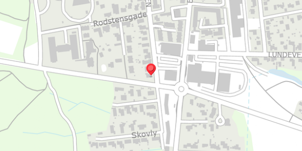 Trafikstøjkort på Boulevarden 36, 8300 Odder