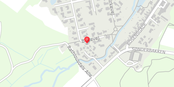 Trafikstøjkort på Bøgevej 20, 8300 Odder