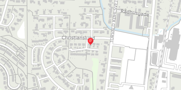 Trafikstøjkort på Christianslund 1B, 8300 Odder