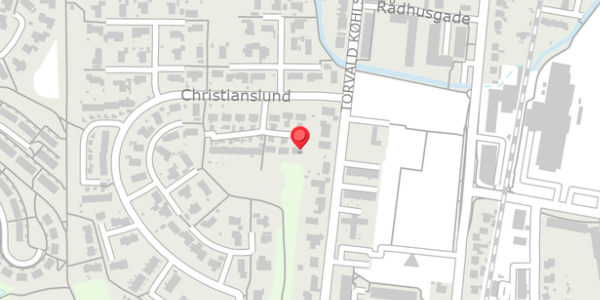 Trafikstøjkort på Christianslund 3A, 8300 Odder