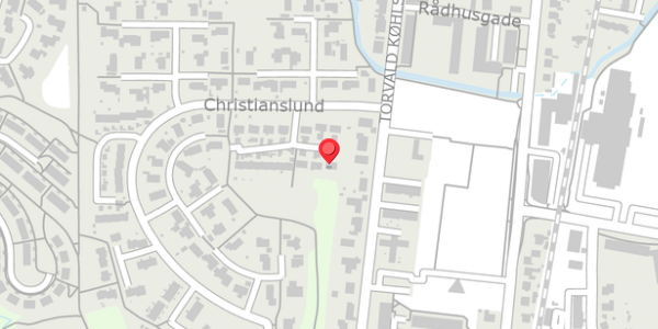 Trafikstøjkort på Christianslund 3B, 8300 Odder