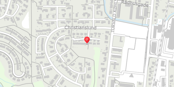 Trafikstøjkort på Christianslund 5A, 8300 Odder