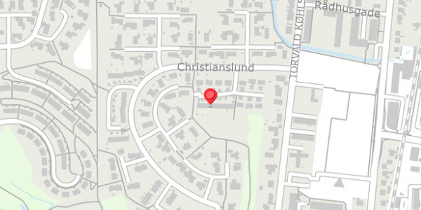 Trafikstøjkort på Christianslund 5E, 8300 Odder