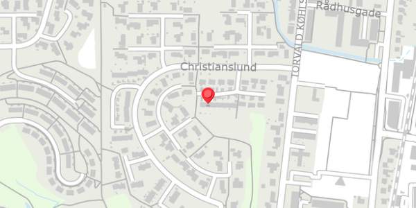 Trafikstøjkort på Christianslund 5F, 8300 Odder