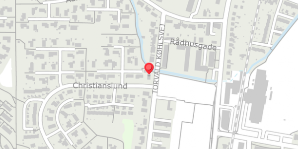 Trafikstøjkort på Christianslund 6, 8300 Odder