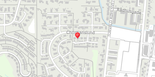 Trafikstøjkort på Christianslund 7C, 8300 Odder